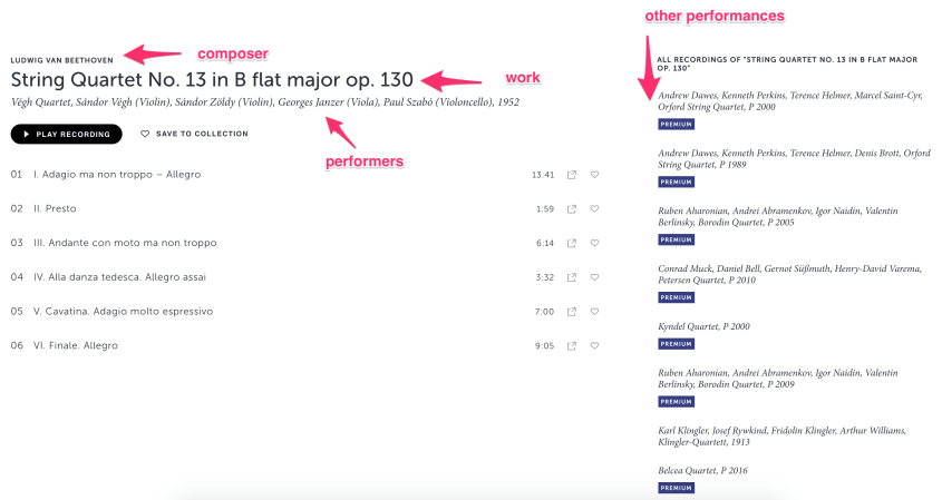 IDAGIO screenshot