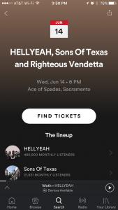 Promote Your Concerts on Spotify