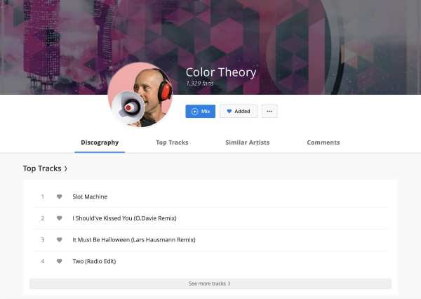 Color Theory on Deezer