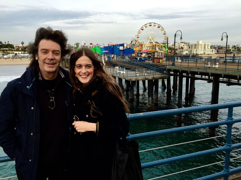 Steve and Jo Hackett in Santa Monica, CA - photo credit: Lee Millward