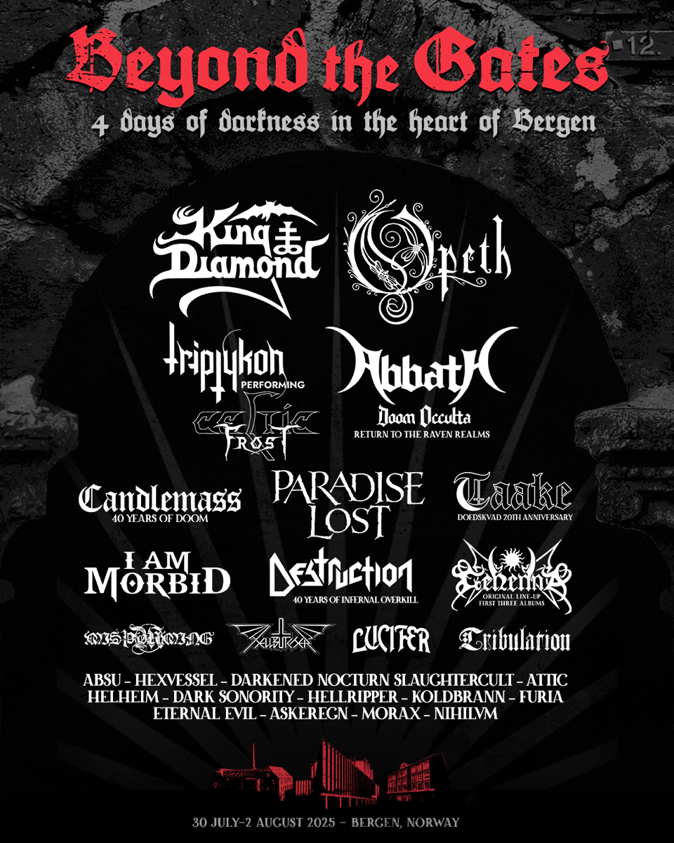 Beyond The Gates Festival 2025 - Announcement 2