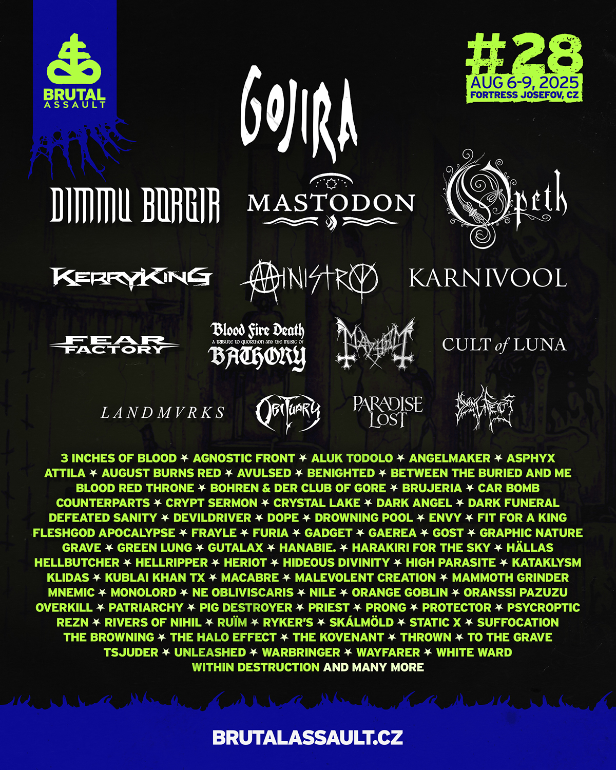 Brutal Assault 2025 - Announcement 2