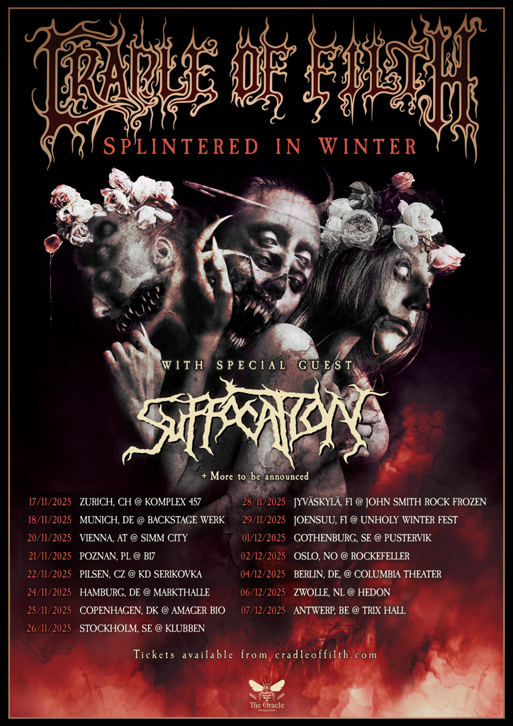 Cradle Of Filth European Tour 2025