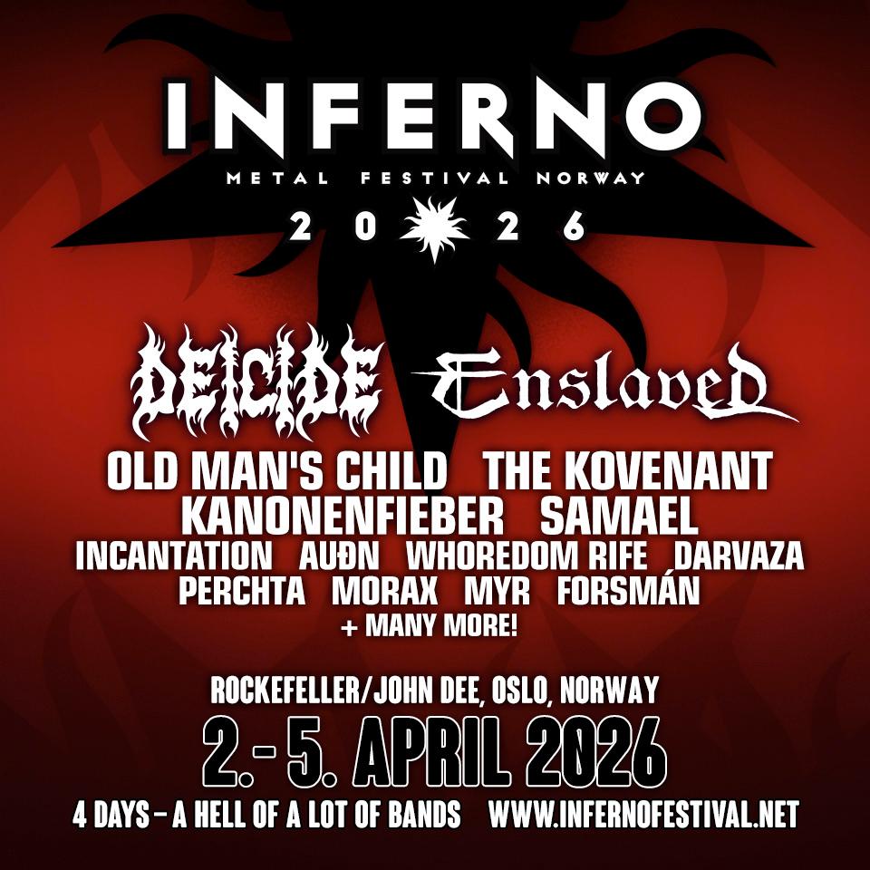 Inferno Metal Festival 2026 - Announcement 2
